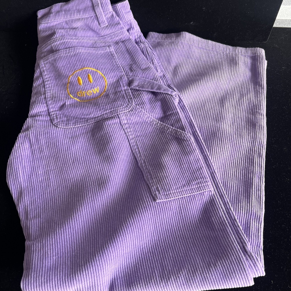 Drew House corduroy carpenter pants Lavender Size 28 … b36